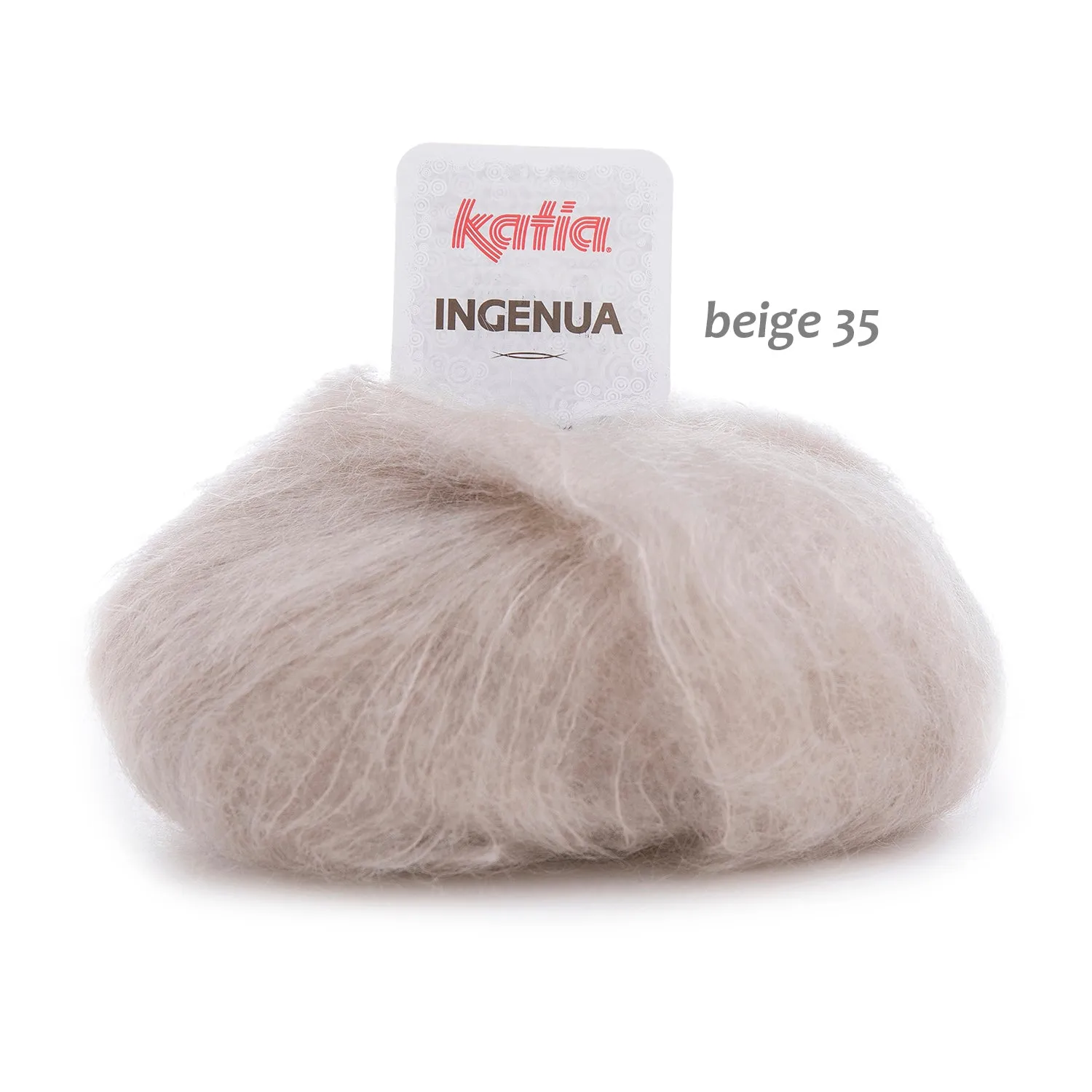 Knit Kit Mohair kuscheliger Pullover INGENUA Strickset zum Selberstricken mit Strickanleitung