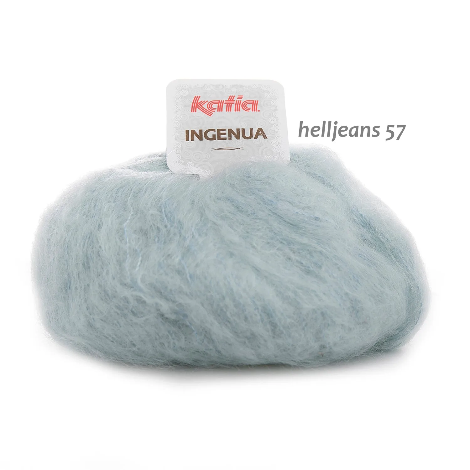 Knit Kit Mohair kuscheliger Pullover INGENUA Strickset zum Selberstricken mit Strickanleitung