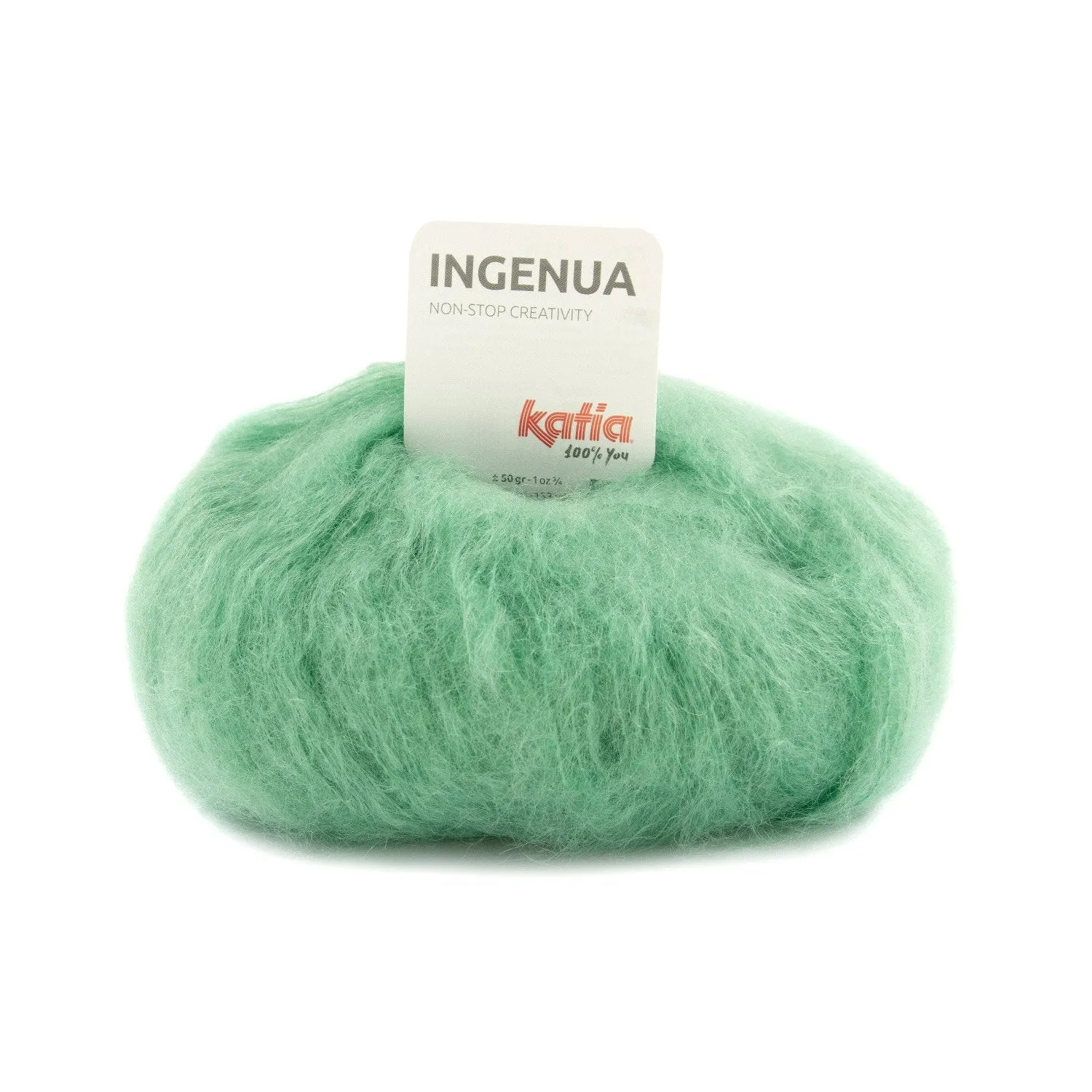 Knit Kit Mohair kuscheliger Pullover INGENUA Strickset zum Selberstricken mit Strickanleitung