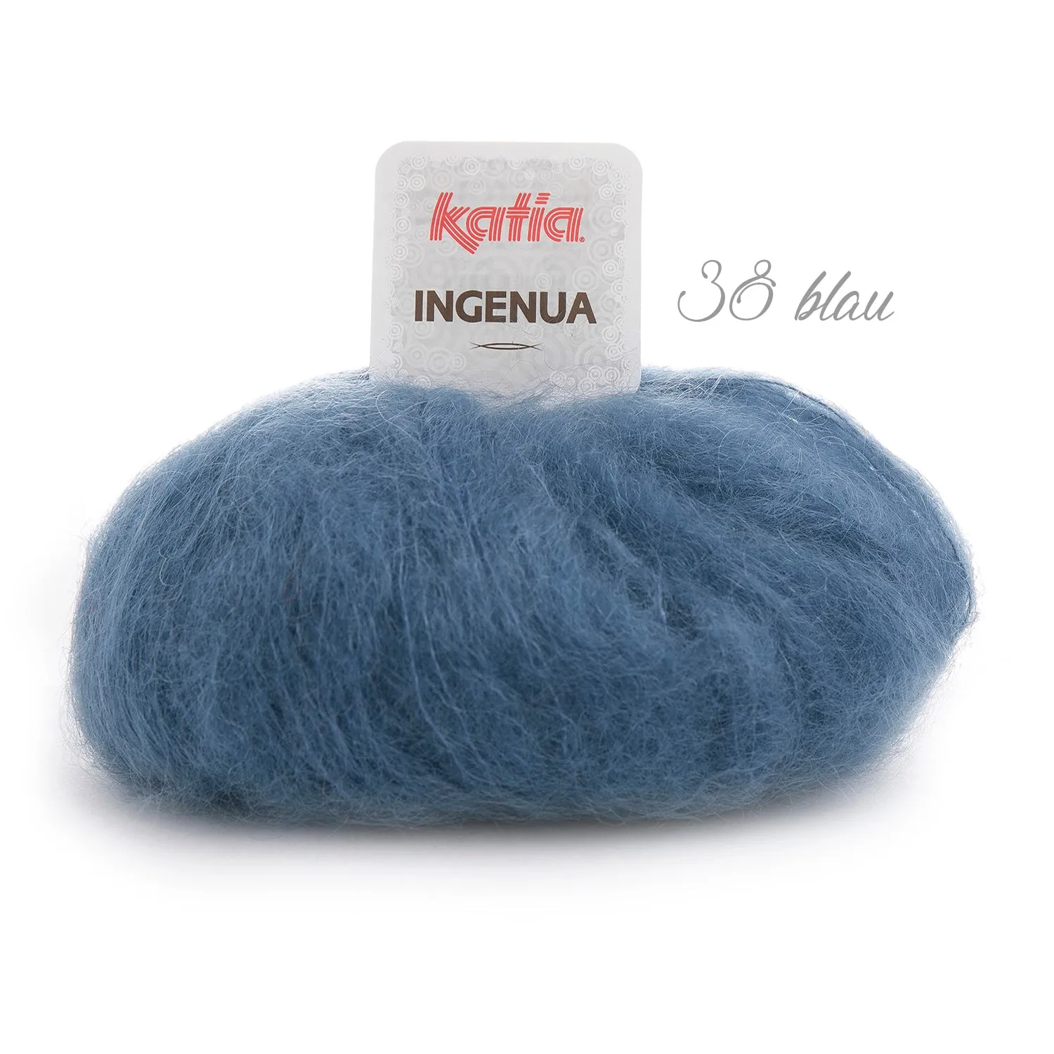 Knit Kit Mohair kuscheliger Pullover INGENUA Strickset zum Selberstricken mit Strickanleitung