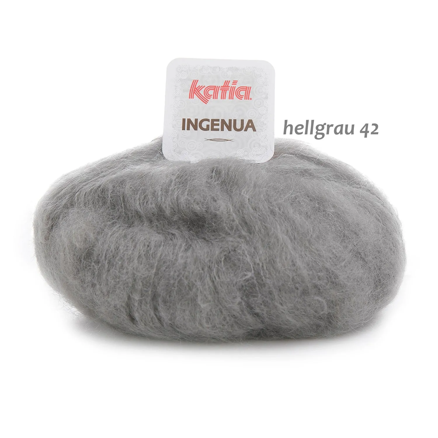 Knit Kit Mohair kuscheliger Pullover INGENUA Strickset zum Selberstricken mit Strickanleitung