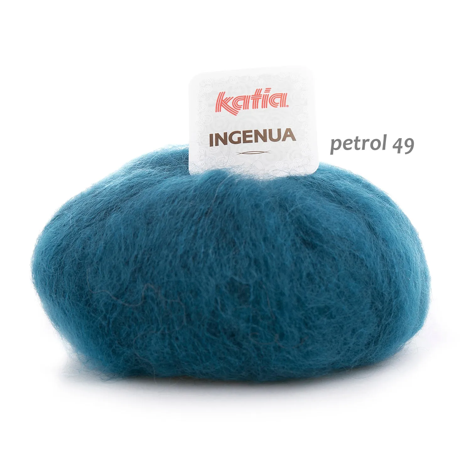 Knit Kit Mohair kuscheliger Pullover INGENUA Strickset zum Selberstricken mit Strickanleitung