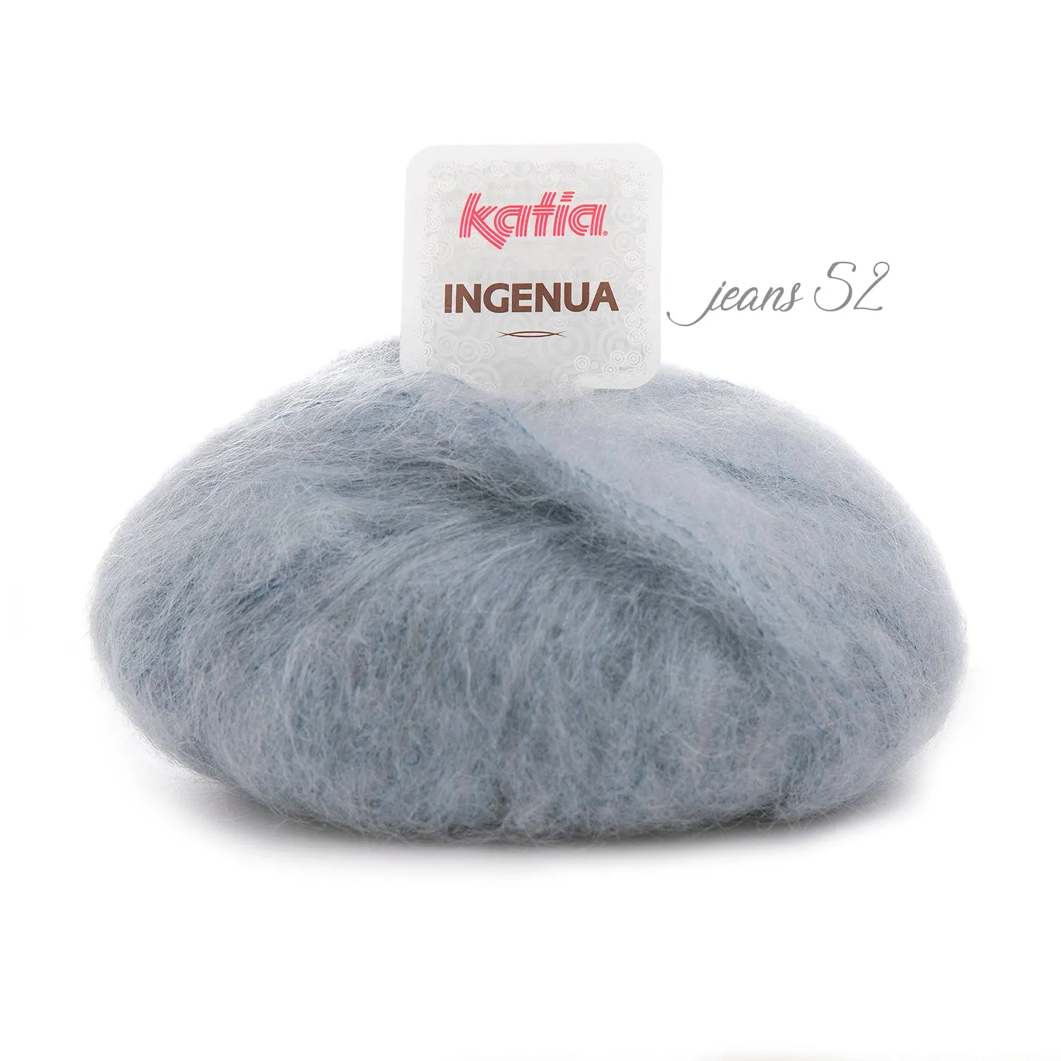 Knit Kit Mohair kuscheliger Pullover INGENUA Strickset zum Selberstricken mit Strickanleitung