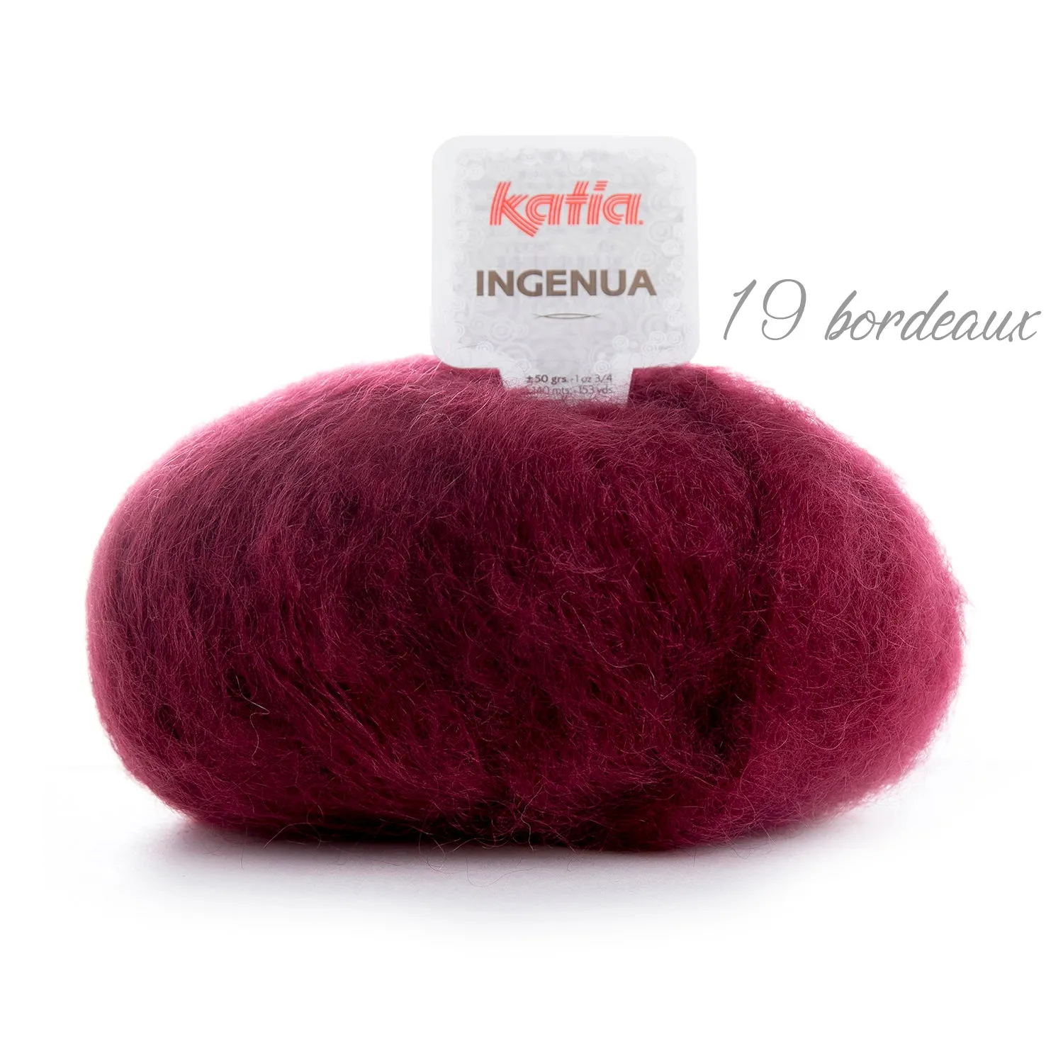 Knit Kit Mohair kuscheliger Pullover INGENUA Strickset zum Selberstricken mit Strickanleitung