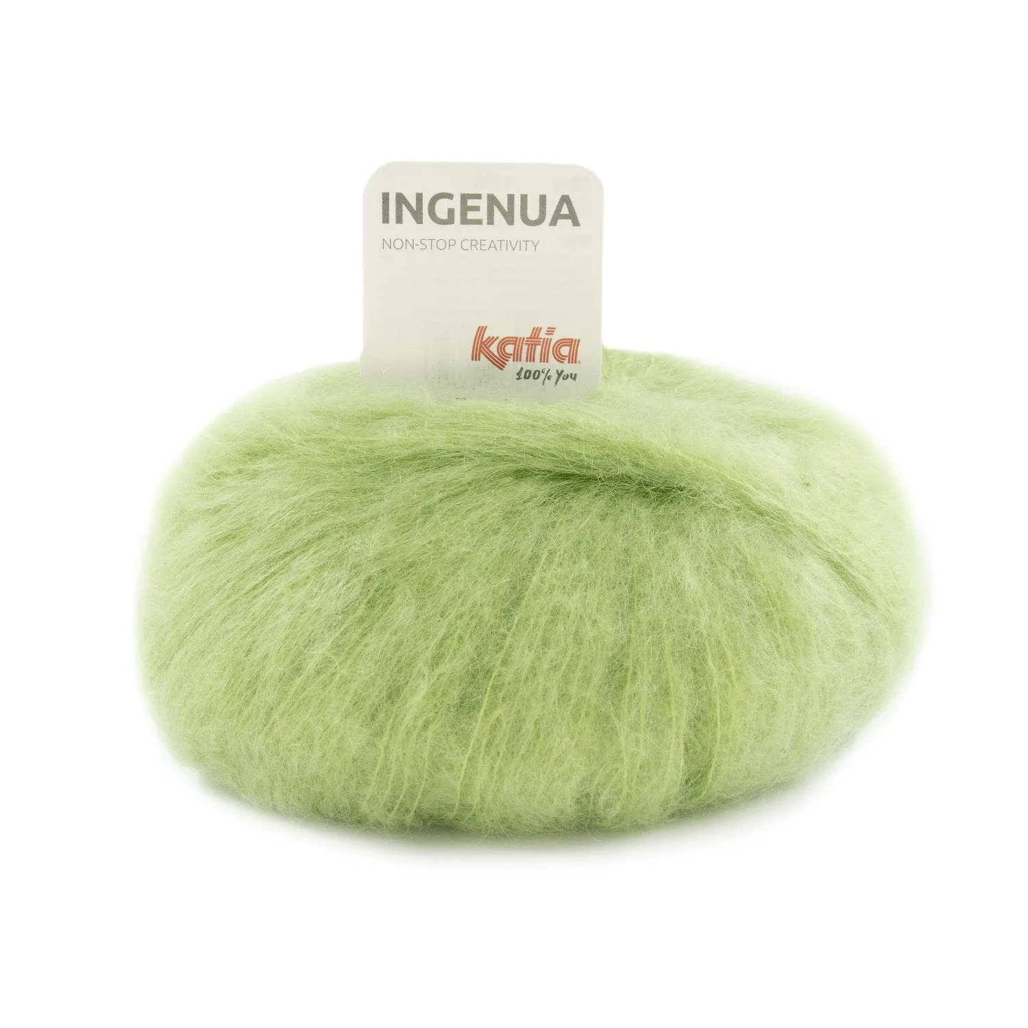 Knit Kit Mohair kuscheliger Pullover INGENUA Strickset zum Selberstricken mit Strickanleitung