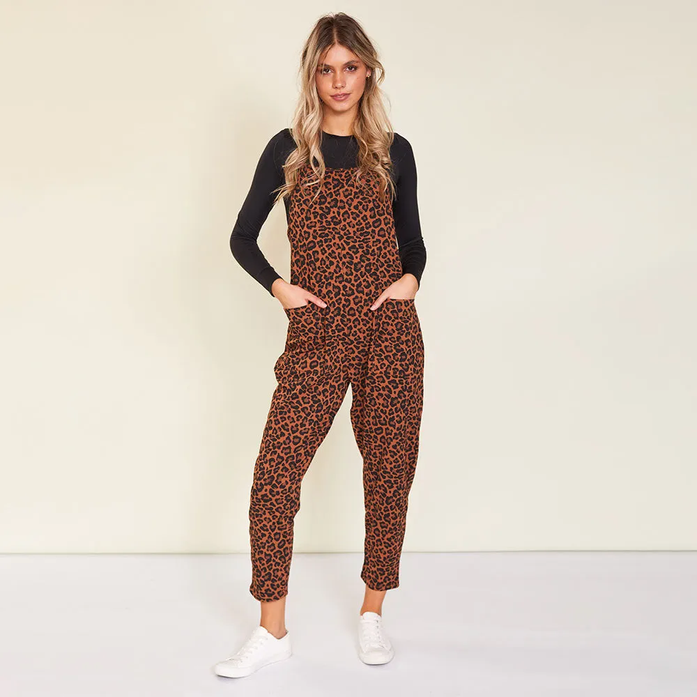 Lena Jumpsuit (Leopard)