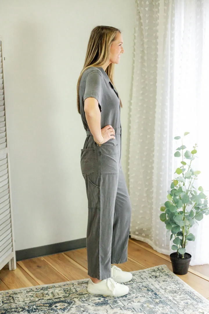 Linen Washed Jumpsuit