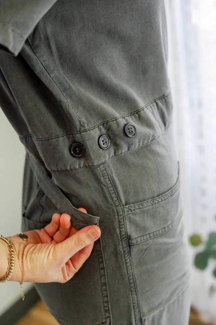 Linen Washed Jumpsuit