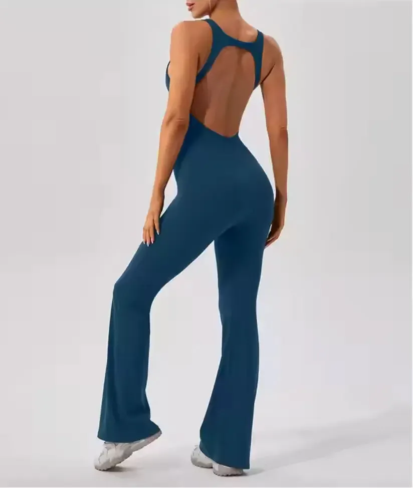 MOV3 FLARED JUMPSUIT - 30"
