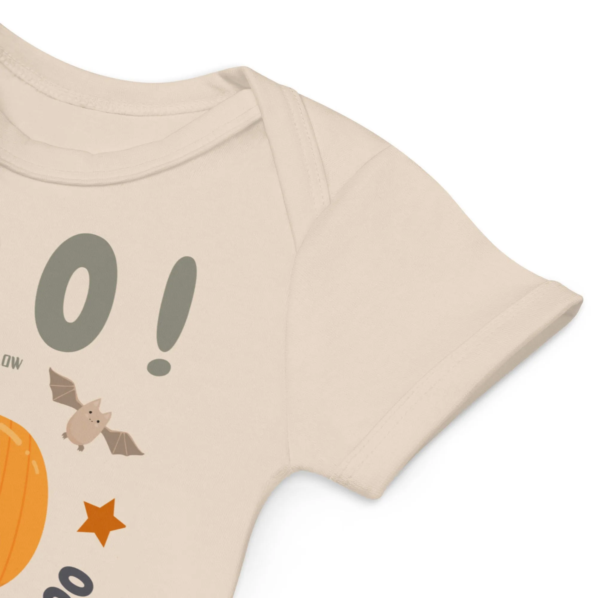 Mummy’s Little Boo Organic Cotton Halloween Bodysuit