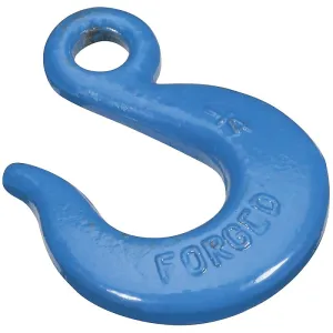 National Hardware 3246BC Series N177-337 Eye Slip Hook, 1/4 in, 2600 lb Working Load, Steel, Blue :EA: QUANTITY: 1