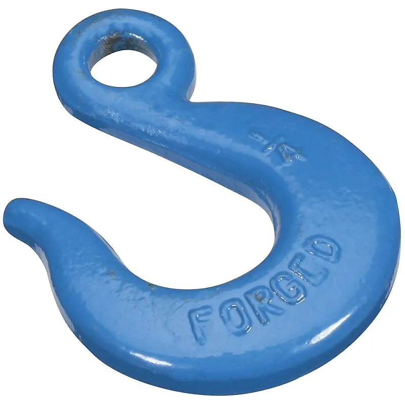 National Hardware 3246BC Series N177-337 Eye Slip Hook, 1/4 in, 2600 lb Working Load, Steel, Blue :EA: QUANTITY: 1
