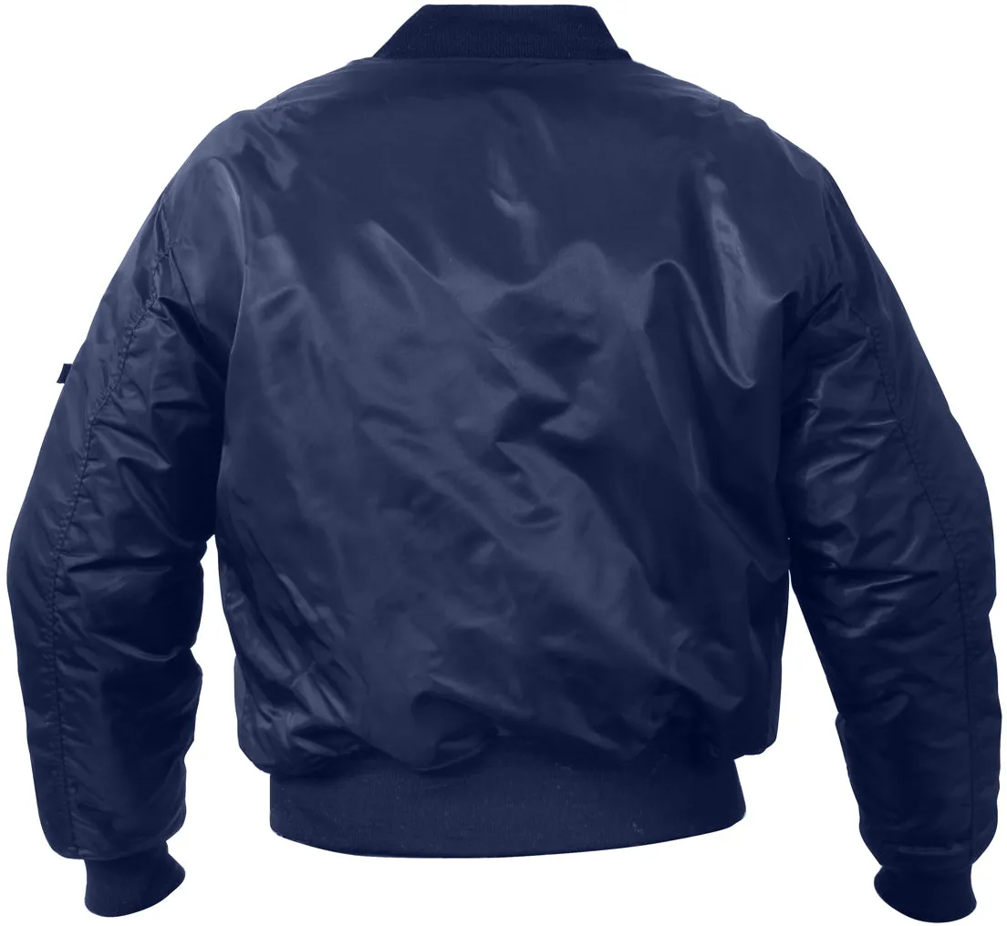 Navy Blue - Air Force MA-1 Bomber Flight Jacket