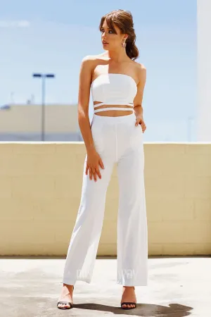 Nicole Jumpsuit - White