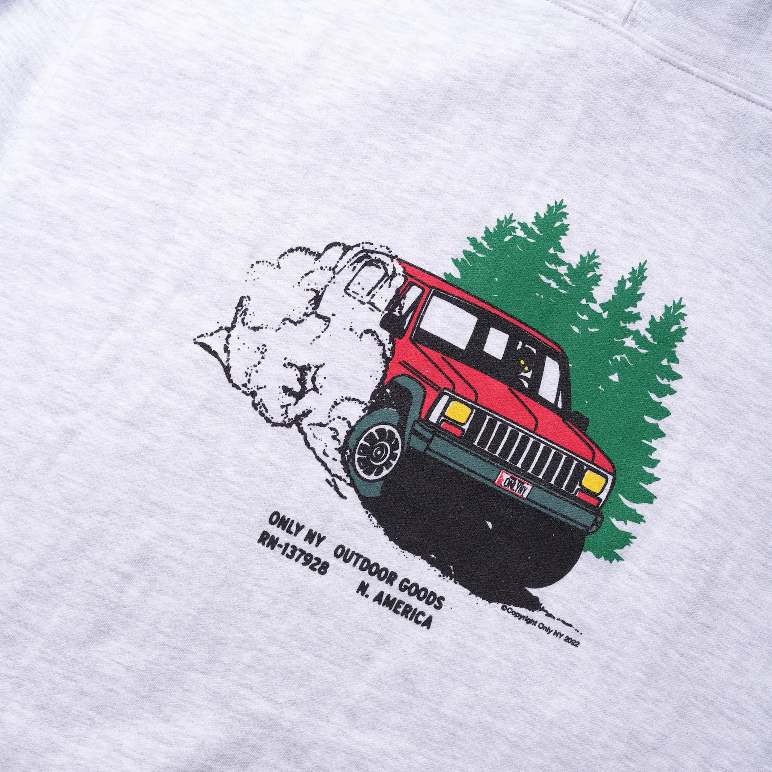 Off Road Pullover, Ash