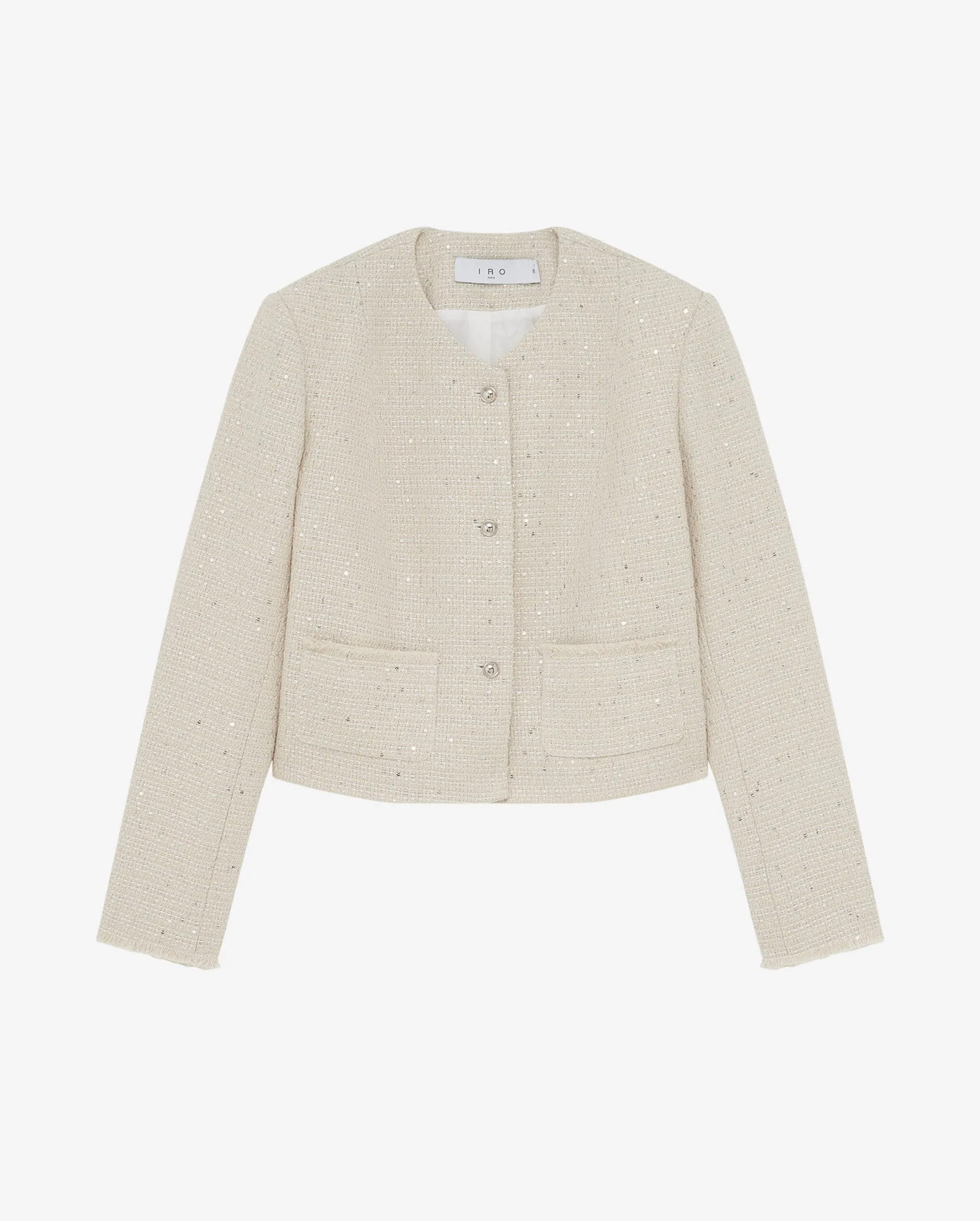 QARANNE TAILORED JACKET / CREAM