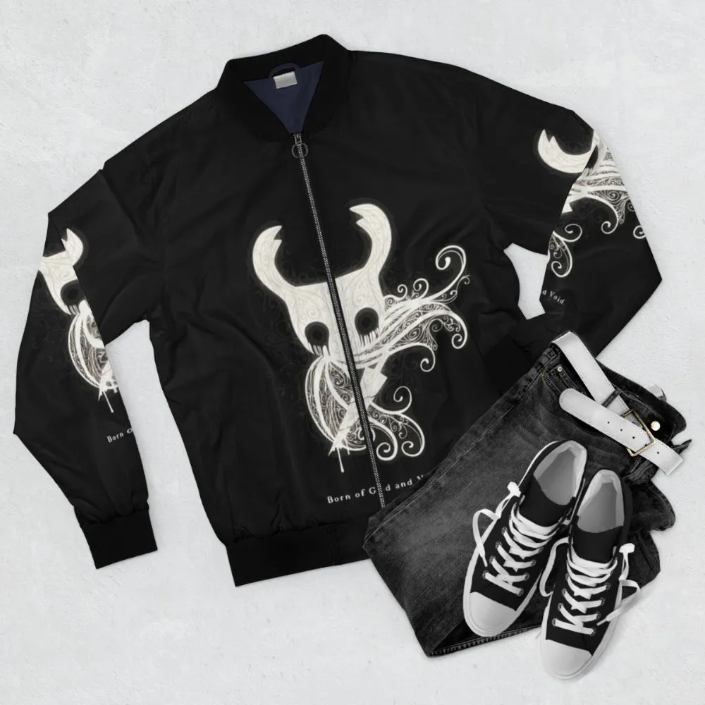 "Hollow Knight Bomber Jacket - 'Born of God and Void'"