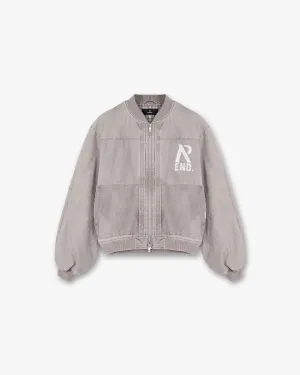 Represent X End Utility Bomber Jacket - Vintage Brown
