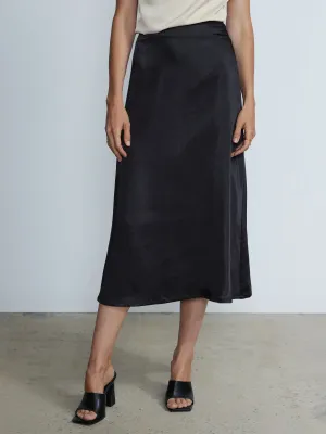 Satin Slip Skirt