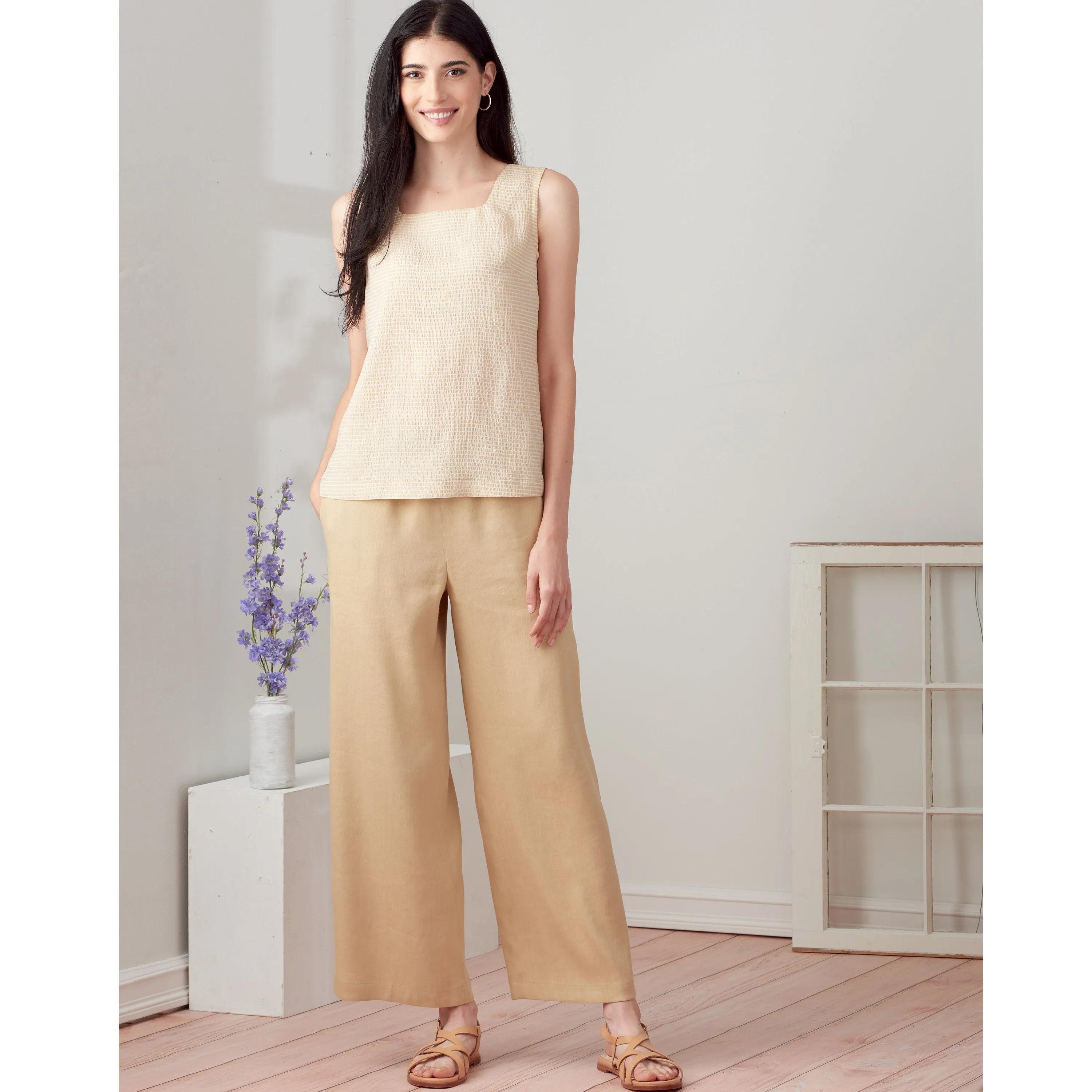 Simplicity Pattern 9271 Misses' Jacket, Top & Pants