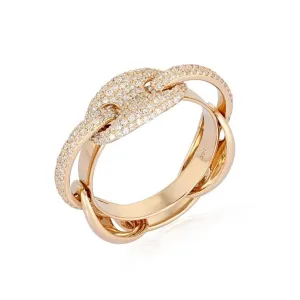 Single Modern Solitaire Ring