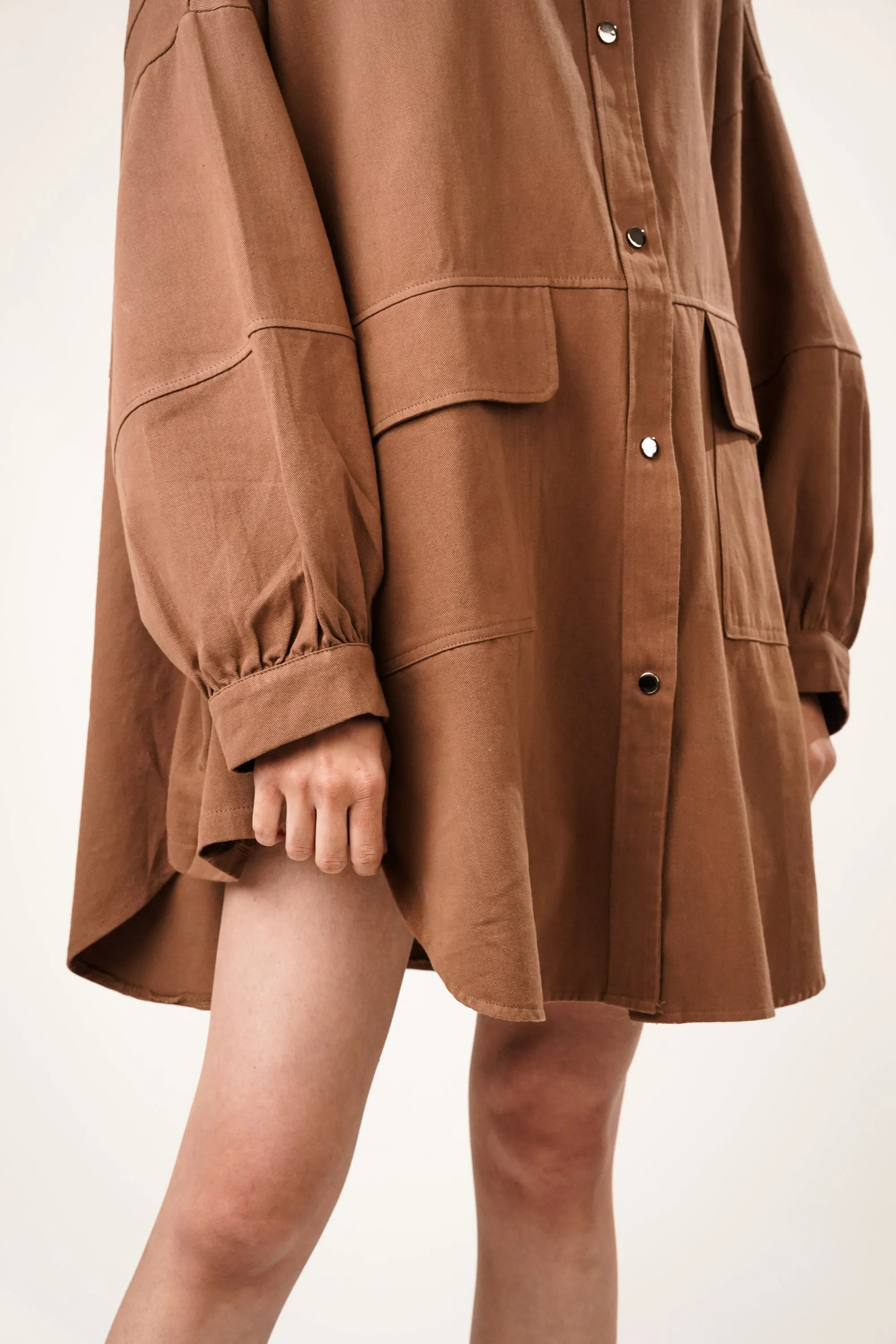 Skate Oversized Shirt Dress