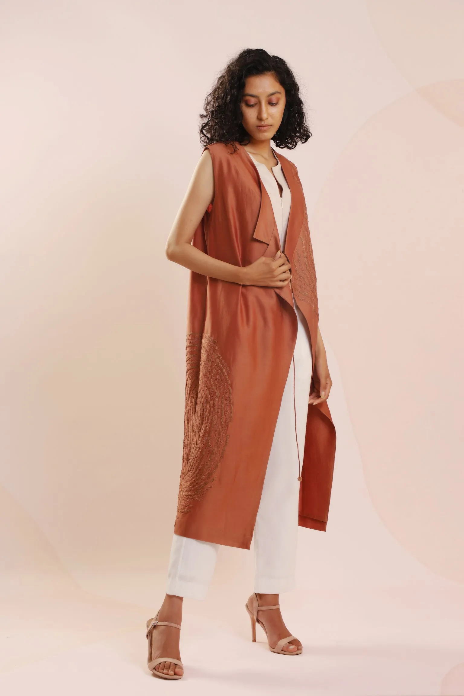 Sleeveless Overlay