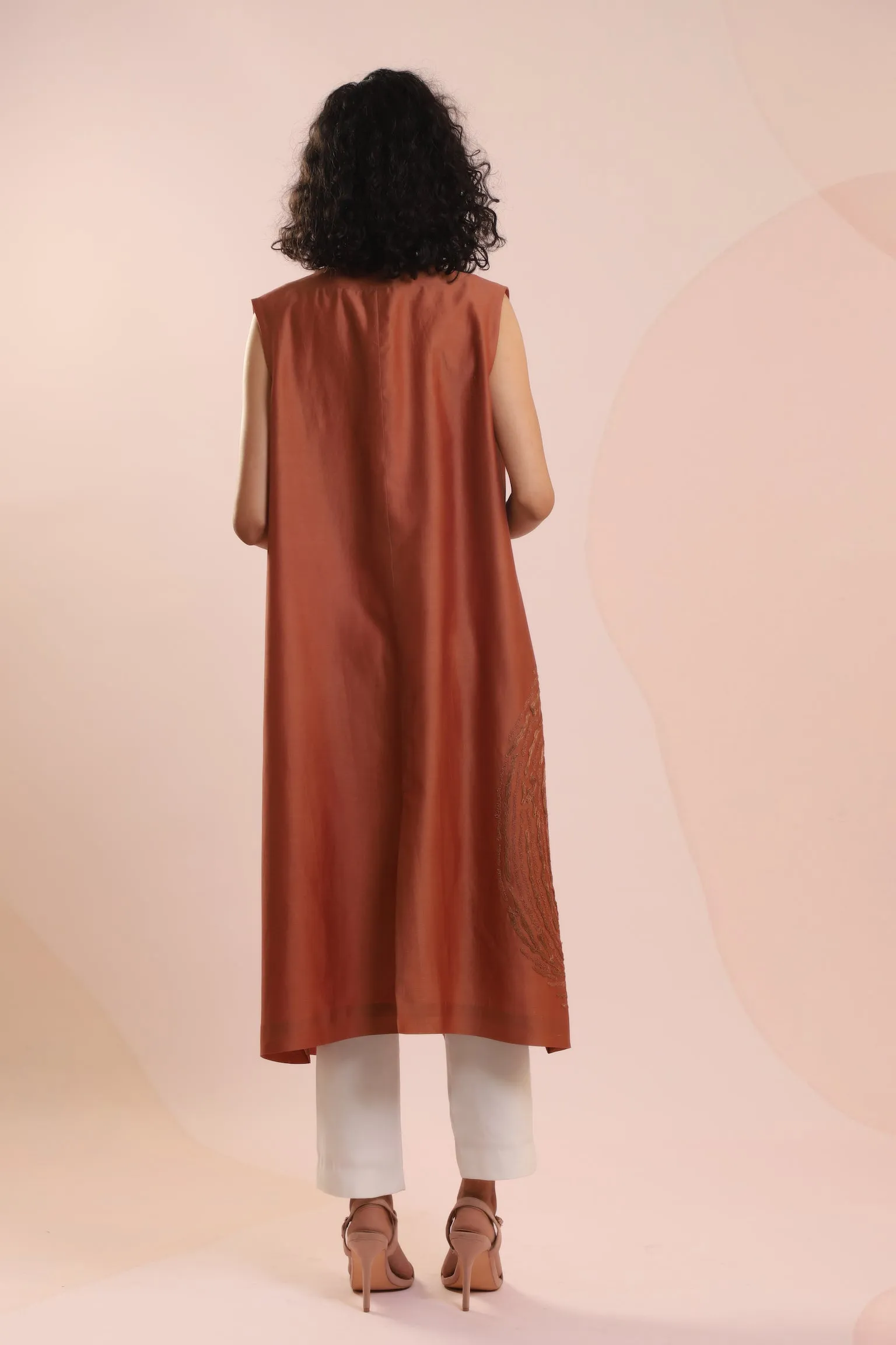 Sleeveless Overlay