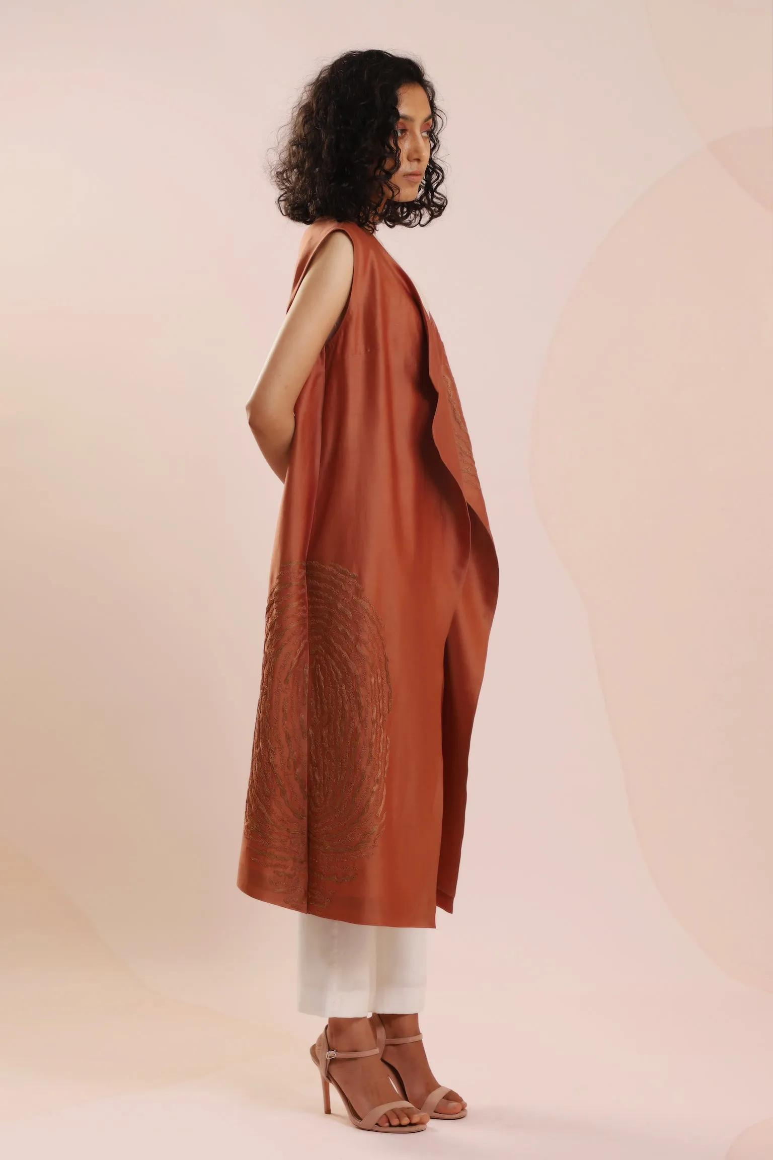 Sleeveless Overlay