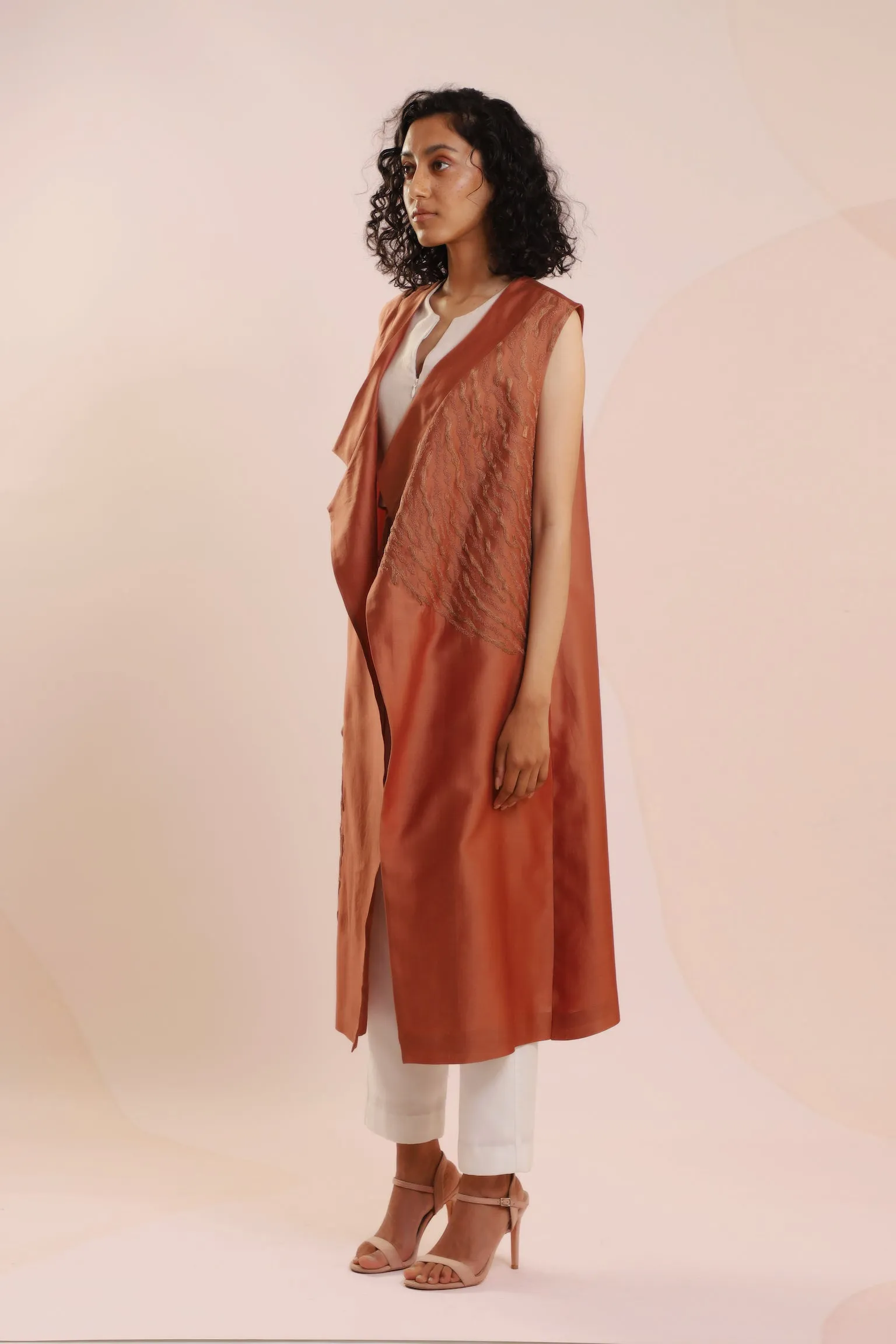 Sleeveless Overlay