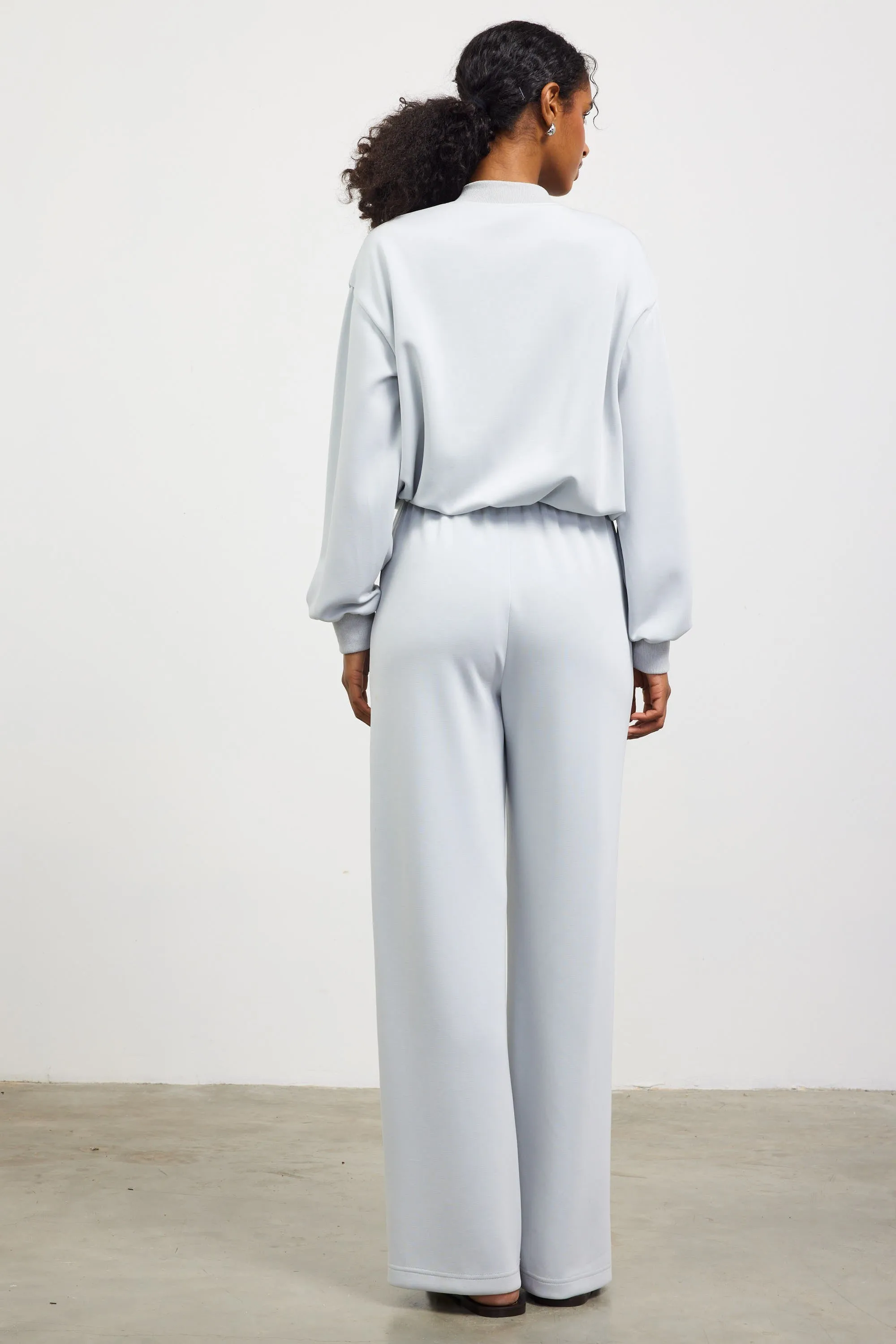 Soft Modal Pants | Blue Fog