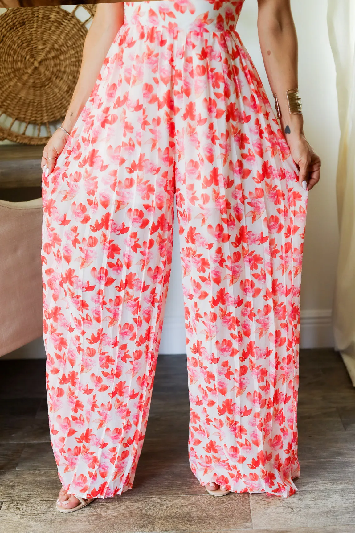 Solene Floral Jumpsuit