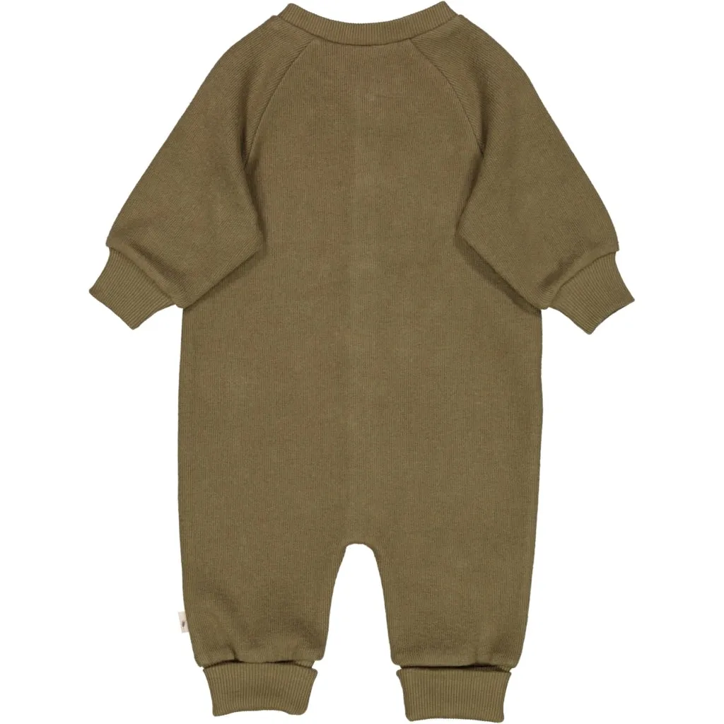 Sweat Jumpsuit Lou - dry pine