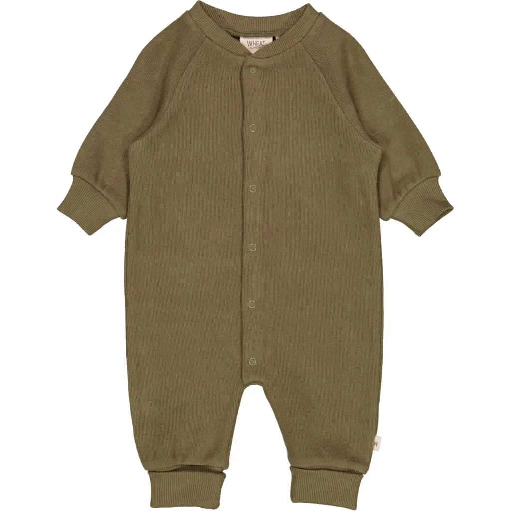 Sweat Jumpsuit Lou - dry pine