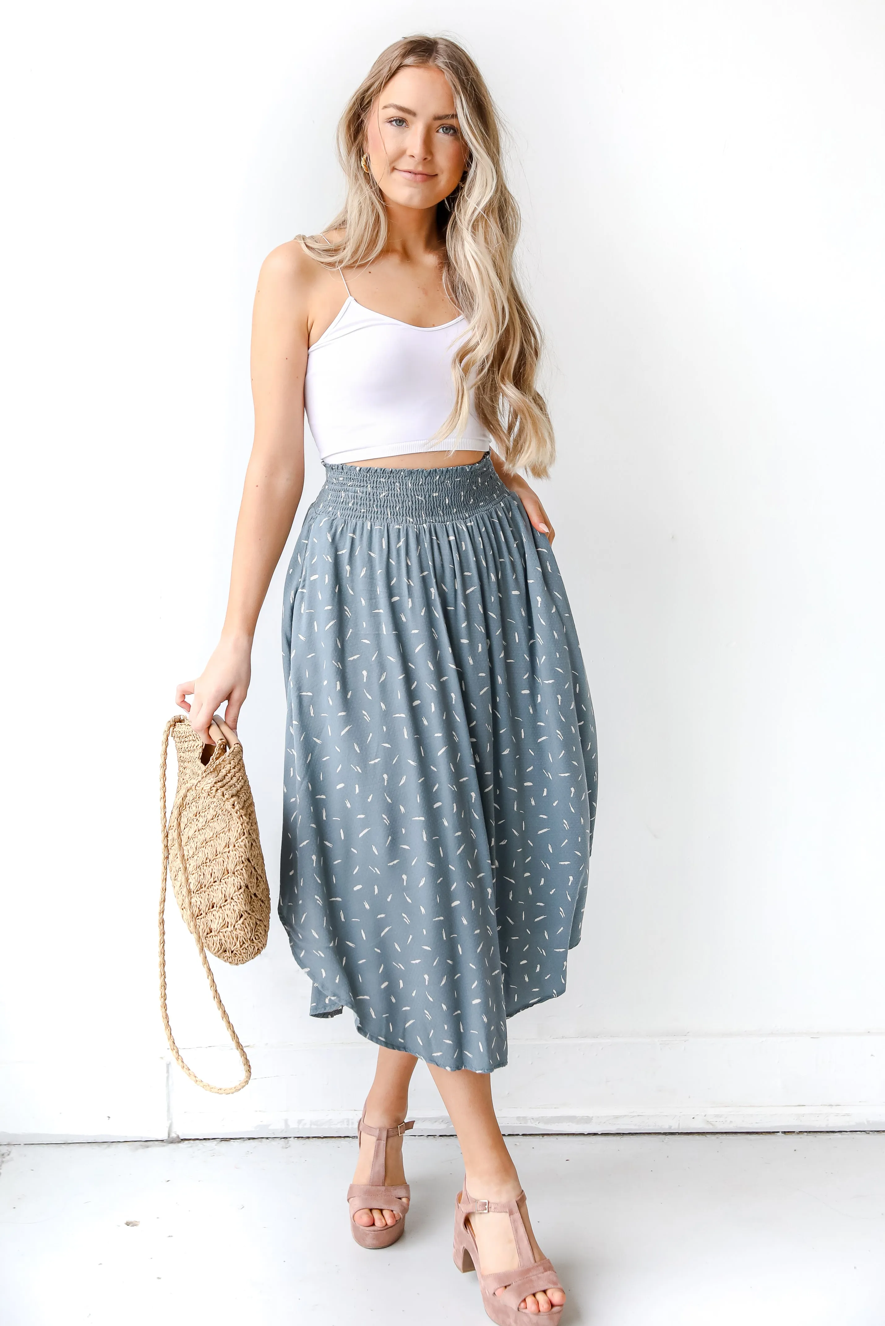 Sweetest Sight Midi Skirt