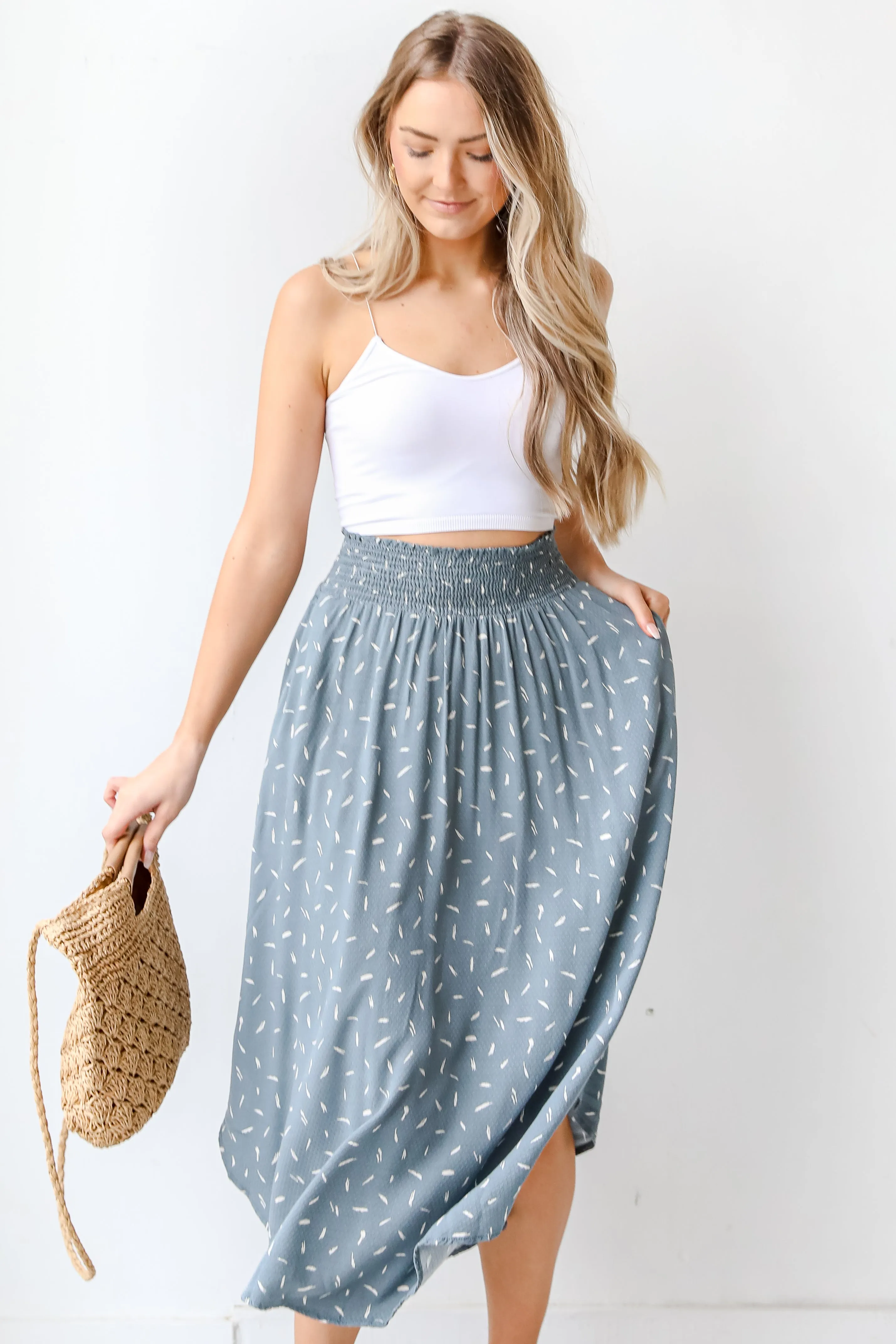Sweetest Sight Midi Skirt