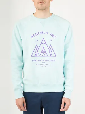 Teepee Printed Crew Neck Sweatshirt