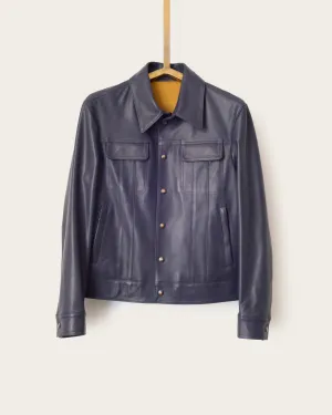 The 68': Navy Elton Calf