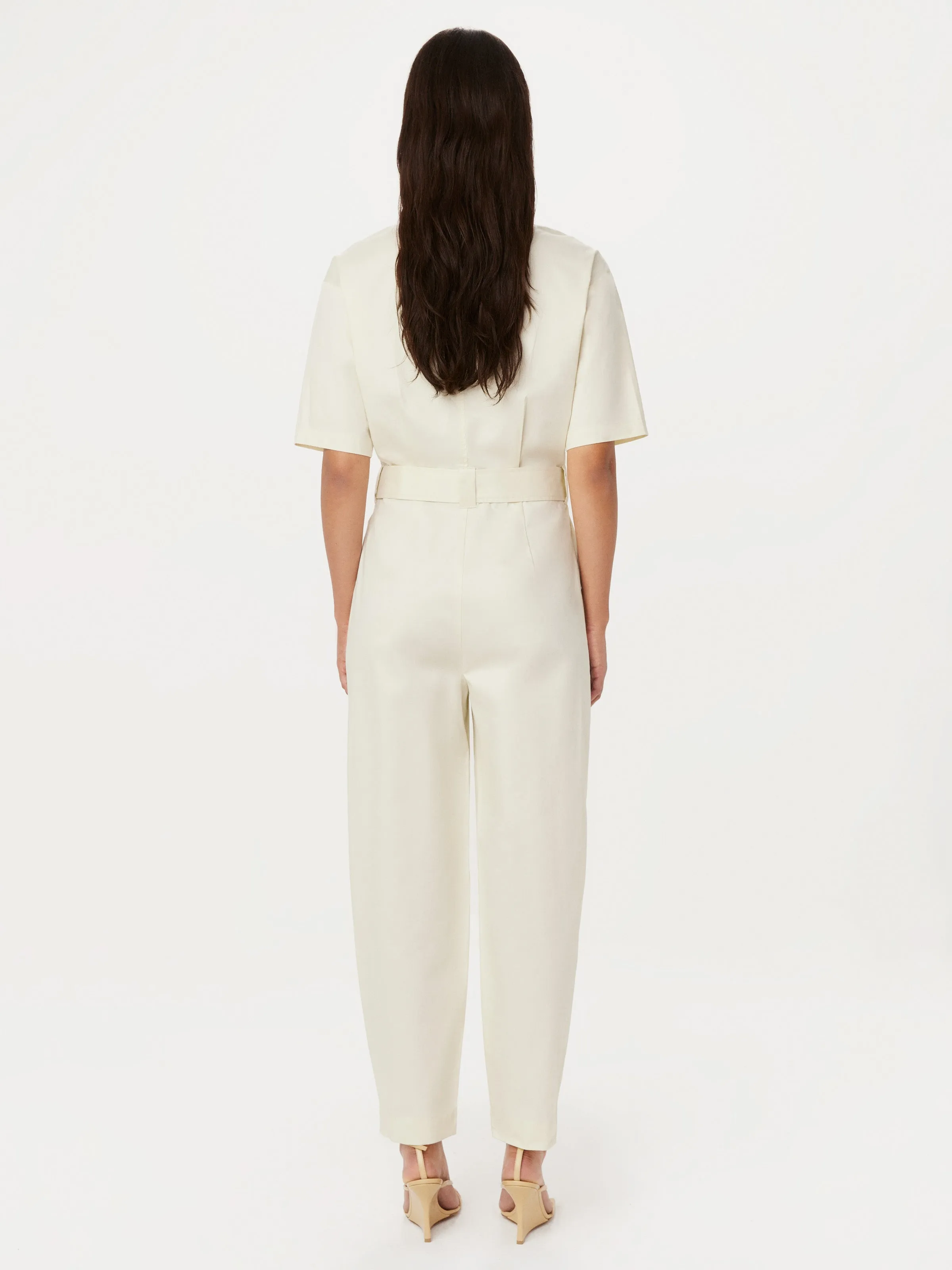 The Parachute Jumpsuit in Fog