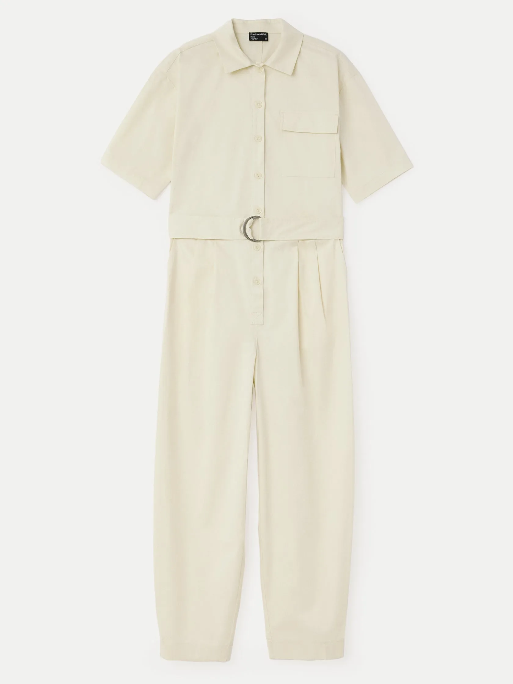 The Parachute Jumpsuit in Fog