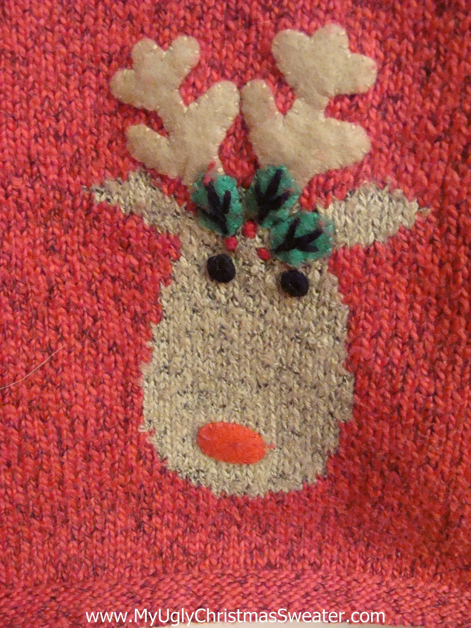 Tic Tac Toe Reindeer Games Horrible Christmas Sweater Pullover