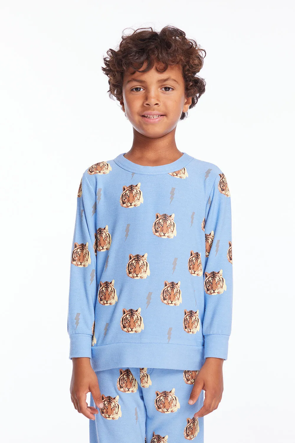 Tiger Party Boys Pullover