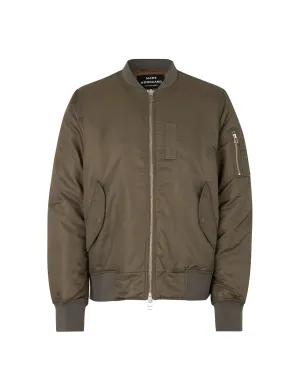 Tight Twill Flight Jacket, Tarmac