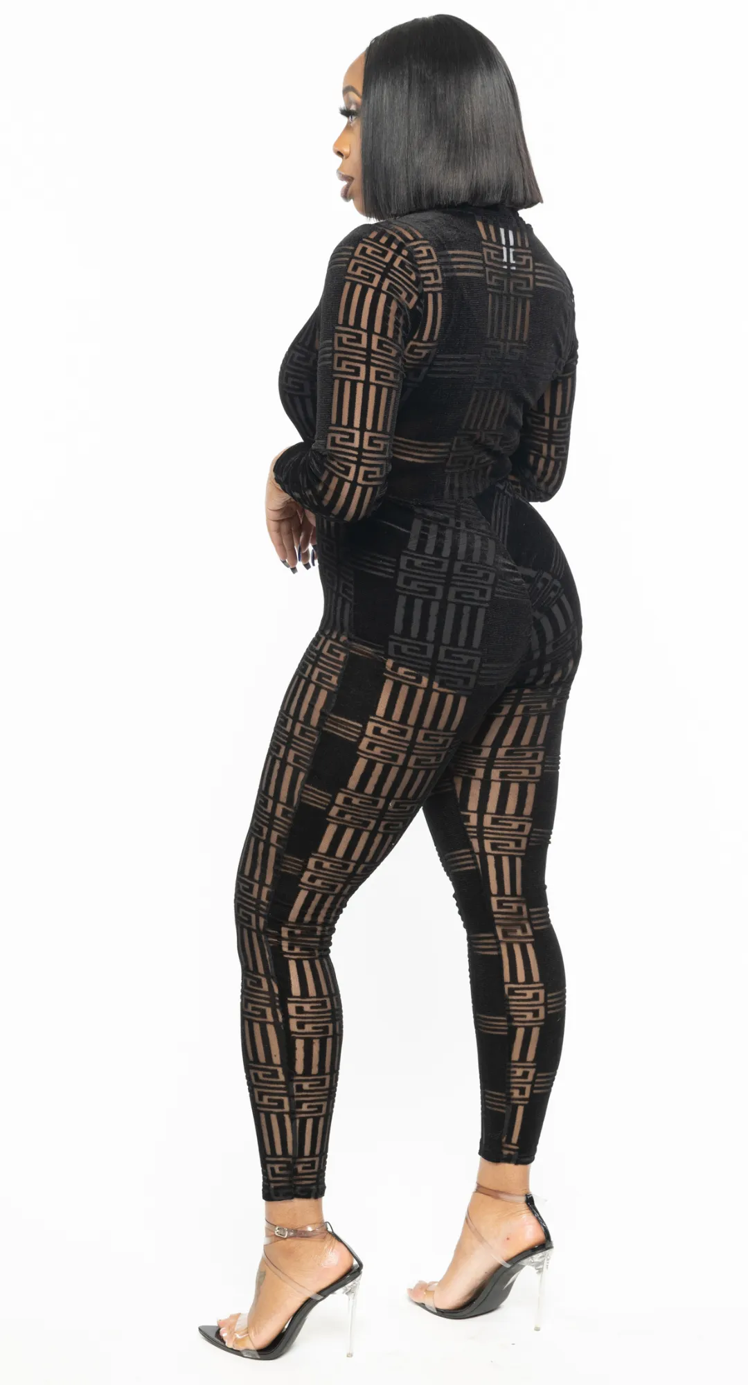 Vixen Jumpsuit Black Party
