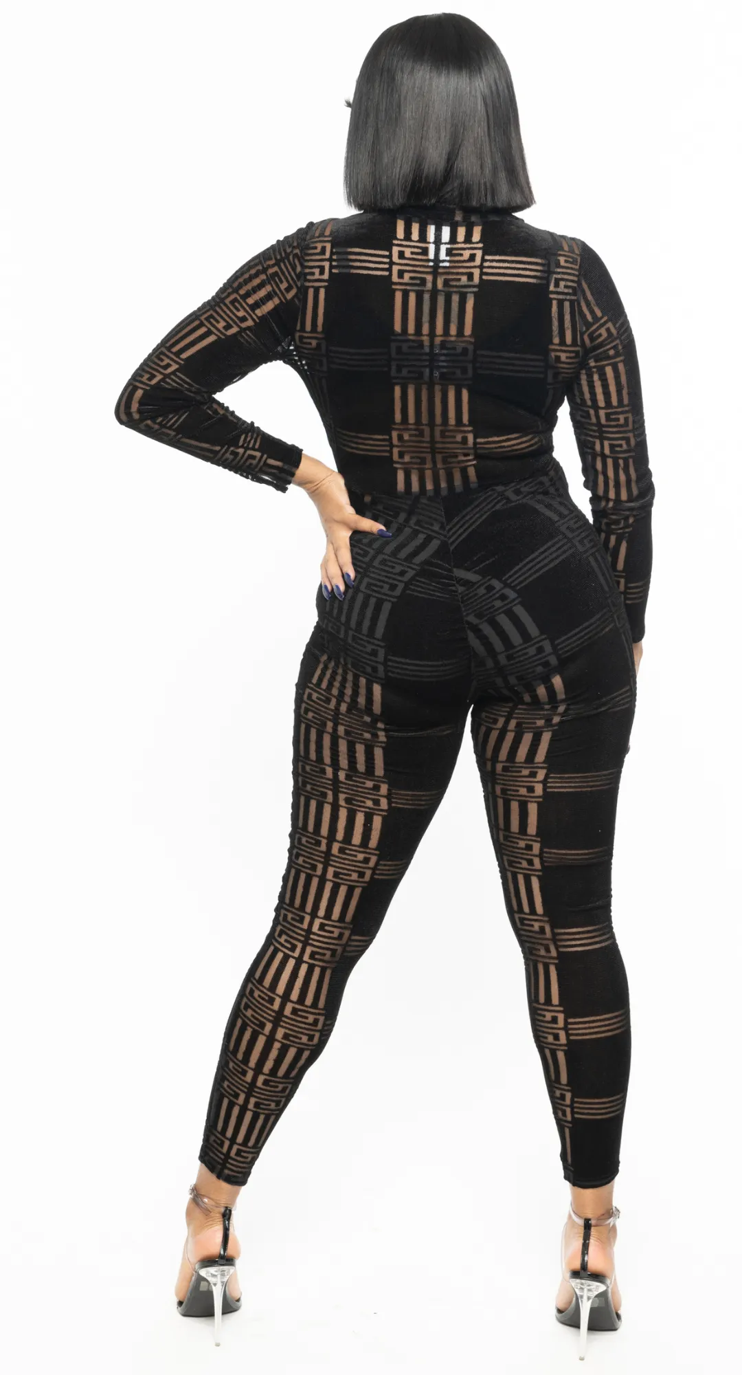 Vixen Jumpsuit Black Party
