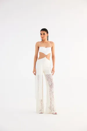 Waist Cutout Jumpsuit