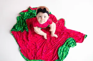 Watermelon Short Sleeve Bodysuit/Bummie Shorts Bundle