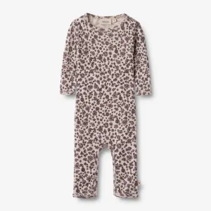 Wool Jumpsuit L/S Haven - autumn flowers