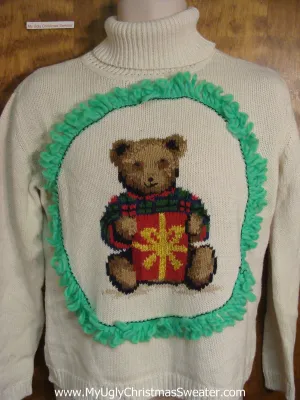 Xmas Teddy Bear Ugly Christmas Jumper