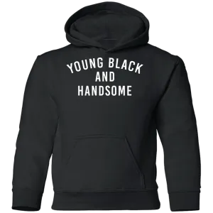 Young Black and Handsome  Youth Pullover Hoodie
